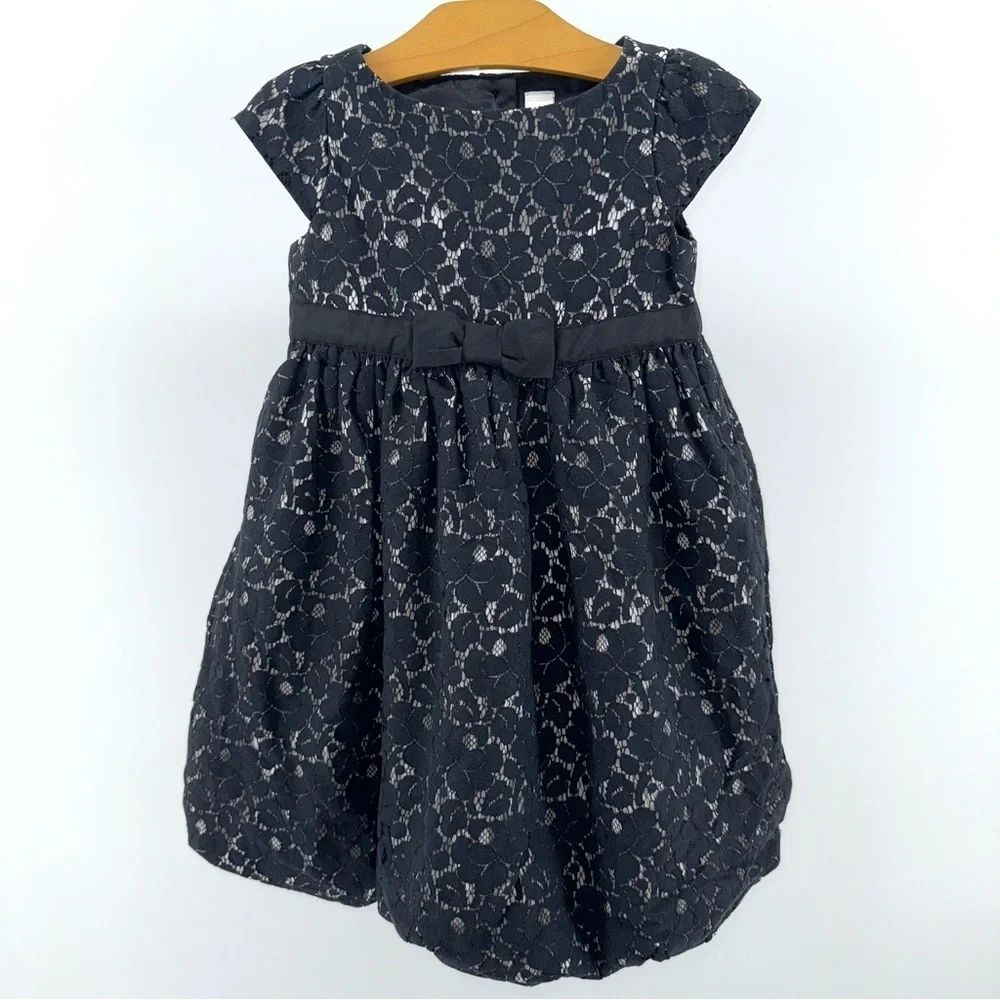 Baby Gap Black Lace Dress Beautiful!